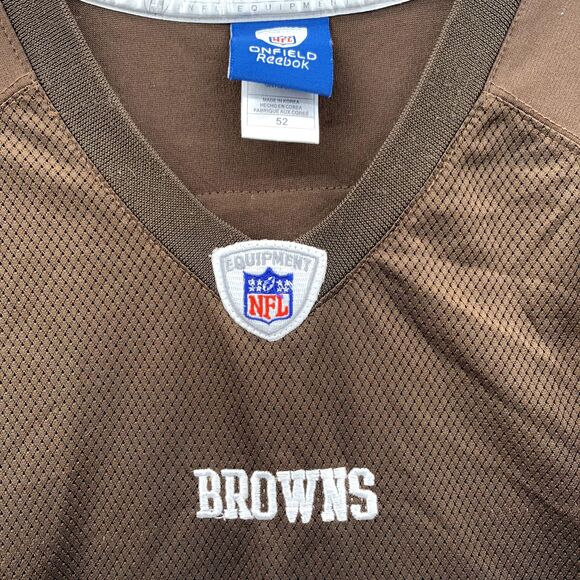 Cleveland Browns #43 Ward Jersey Mens 52 Reebok On Field NFL Football Sportswear - Picture 4 of 14